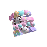 𐔌 cute decora kandi harajuku rainbow bracelet