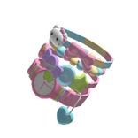 𐔌 cute decora kandi harajuku rainbow bracelet