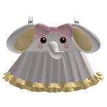 cute elephant dress in yellow