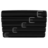 ♡ cute emo belt crop top