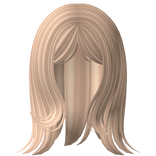 cute emo girl hair (blonde)