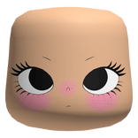 Cute face W 3D Eyelashes