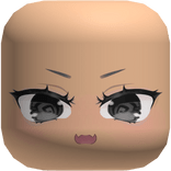 Cute Fanged Angry Chibi Face