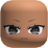 Cute Fanged Angry Chibi Face