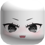 Cute Fanged Angry Chibi Face