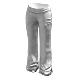 Cute flare yoga pants (White)