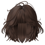 Cute Flowy Bob Hair - Brown