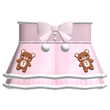 ♡ Cute Fluffy Christmas Gingerbread Dress (Pink)
