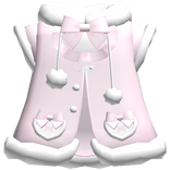 cute fluffy cozy winter coat in pink