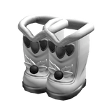 ୨୧ cute fluffy winter boots in black