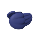 Cute Folded Dark Blue Pegasus Wings for Pony Body