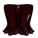 Cute Friday the 13th emo dress red