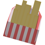 Cute Fries Bag Preppy Fast Food Kawaii Cutesy