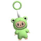 Cute Frog Labubu Trinket Keychain