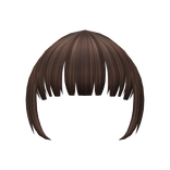 Cute Full Bangs (Brown)