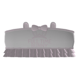 cute full time bunny top with ruffles