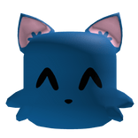 Cute Fur Face in Blue