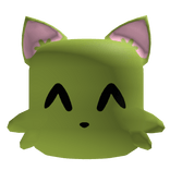 Cute Fur Face in Green