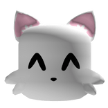 Cute Fur Face in White