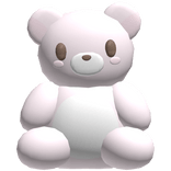 ♡ : cute giant pink bear plushie behind you