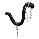 Cute Goth Cat Tail Chain