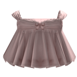 Cute Gothic Doll Mini Dress - Pink