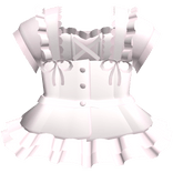 Cute Gothic Pink Laced Up Bow Dress 