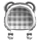 ♡ Cute Grey Bear Preppy Kawaii Hat