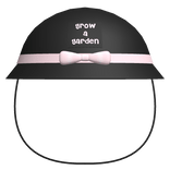 cute grow a garden hat (pink)