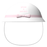 cute grow a garden hat (white)