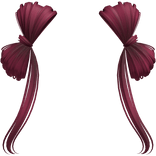 ♡ Cute Hair Bow Extensions (Cherry Red)