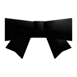 Cute Hair Bow Tie (Black)