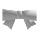 Cute Hair Bow Tie (White)