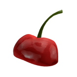 cute half cherry hat