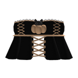 cute halloween black and orange pumpkin cat dress