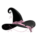 Cute Halloween Witch Hat Pink 
