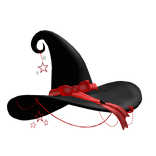 Cute Halloween Witch Hat Red 