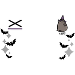 ♡ : cute halloween witch pusheen hairclip