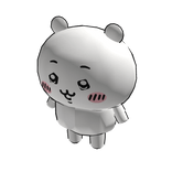 Cute Hamster Chiikawa Suit