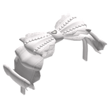 Cute Headband Bow - White