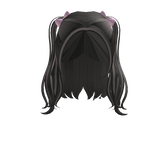 Cute Heart Pigtails (WITH BANGS)