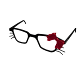 Cute hello kitty glasses ( In black )