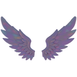 [🌈] Cute Holographic Angel Wings