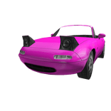 Cute Hot Pink Miata