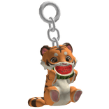Cute Hungry Tiger Keychain