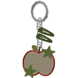 cute igari harajuku apple keychain 🍎🌳