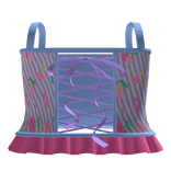 ♡ cute igari harajuku purple pink fruit top (3.0)