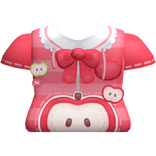 Cute Igari Mori Kei Red Apple Jacket 