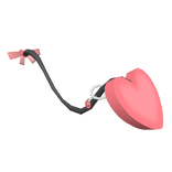 🎃  Cute imp tail w red Usagi Chiikawa keychain