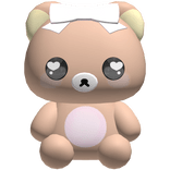 Cute JUMBO Brown Bear Plushie Behind You